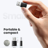 Adaptor UGREEN Wireless Adapter Bluetooth CM390 (80889), pentru Keyboards, Phones, Earphones, Negru