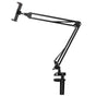 Suport de birou UGREEN birou LP142 (50394), Clamp Grip, Multi-Angle Ajustable Arm, pentru Phone, Tablet, negru
