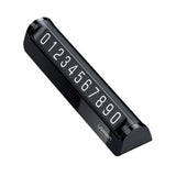 UGREEN Numar parcare LP178 (60326), pentru Bord, 2 Numbers, Detasabil 3M Adhesive, Ascundere numar, Negru