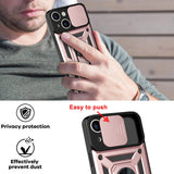 Husa pentru iPhone 14 Pro, Techsuit CamShield Series, roz