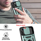 Husa pentru iPhone 14 Pro Max, Techsuit CamShield Series, albastru