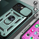 Husa pentru iPhone 14 Pro Max, Techsuit CamShield Series, albastru