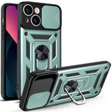 Husa pentru iPhone 13, Techsuit CamShield Series, albastru