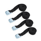 Techsuit Organizator Auto (CO-R7), Strong-Tie Down Rope cu Easy Release Controler, 7m, Negru