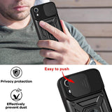 Husa pentru iPhone XR, Techsuit CamShield Series, albastru
