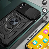 Husa pentru iPhone XR, Techsuit CamShield Series, albastru