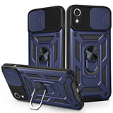 Husa pentru iPhone XR, Techsuit CamShield Series, albastru