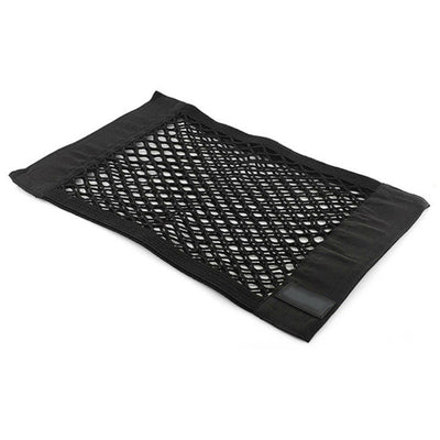 Techsuit Organizator Auto (CO-N2), Storage Net cu Pocket pentru Trunk, 56 x 25cm, Negru