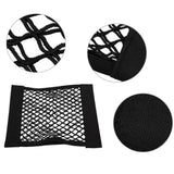 Techsuit Organizator Auto (CO-N2), Storage Net cu Pocket pentru Trunk, 56 x 25cm, Negru