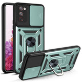 Husa pentru Samsung Galaxy S20 FE, Techsuit CamShield Series, albastru
