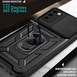 Husa pentru Samsung Galaxy S20 FE, Techsuit CamShield Series, albastru