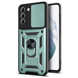 Husa pentru Samsung Galaxy S21 Plus 5G, Techsuit CamShield Series, albastru