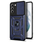 Husa pentru Samsung Galaxy S21 Plus 5G, Techsuit CamShield Series, albastru