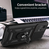 Husa pentru Motorola Moto G72, Techsuit CamShield Series, albastru