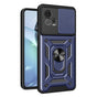 Husa pentru Motorola Moto G72, Techsuit CamShield Series, albastru