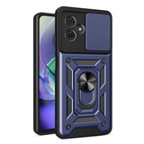 Husa pentru Motorola Moto G54, Techsuit CamShield Series, albastru