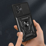 Husa pentru Motorola Moto G54, Techsuit CamShield Series, albastru