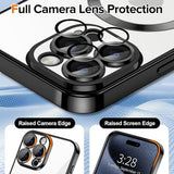 Husa pentru iPhone 15 Pro, Techsuit Lux Crystal MagSafe, argintiu