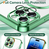 Husa pentru iPhone 14 Pro Max, Techsuit Lux Crystal MagSafe, mov