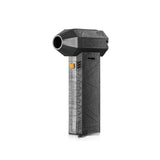 Techsuit Mini Super Jet Fan (YY01), Turbo Fan and Hammer, cu 3 reglabil Speeds, 120W, 8000mAh, 130000RPM, Negru