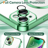 Husa pentru iPhone 14, Techsuit Lux Crystal MagSafe, mov
