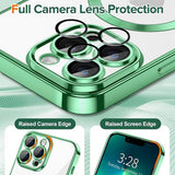 Husa pentru iPhone 13 Pro Max, Techsuit Lux Crystal MagSafe, mov