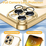 Husa pentru iPhone 13 Pro Max, Techsuit Lux Crystal MagSafe, argintiu