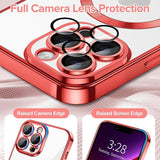 Husa pentru iPhone 13 Pro Max, Techsuit Lux Crystal MagSafe, argintiu
