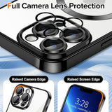 Husa pentru iPhone 13 Pro, Techsuit Lux Crystal MagSafe, argintiu