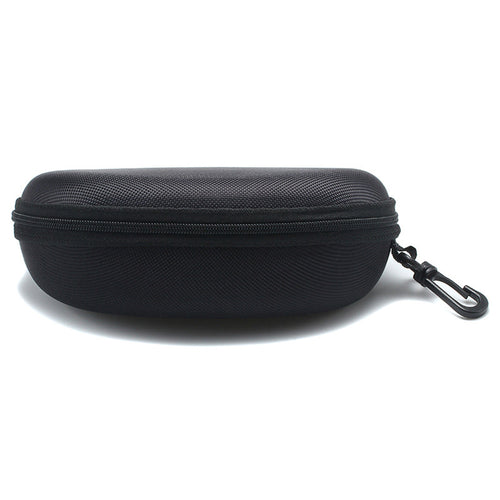 Techsuit Glasses Case (ETFE1), cu Zipper, EVA Material, 167 x 76 x 63mm, Negru