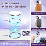 Husa pentru iPhone 12 Pro, Techsuit Lux Crystal MagSafe, mov
