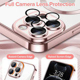 Husa pentru iPhone 12 Pro, Techsuit Lux Crystal MagSafe, argintiu