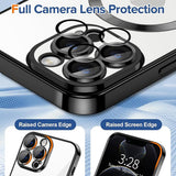 Husa pentru iPhone 12 Pro, Techsuit Lux Crystal MagSafe, argintiu