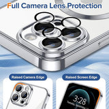 Husa pentru iPhone 12 Pro Max, Techsuit Lux Crystal MagSafe, argintiu