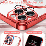 Husa pentru iPhone 12 Pro Max, Techsuit Lux Crystal MagSafe, argintiu