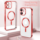 Husa pentru iPhone 12, Techsuit Lux Crystal MagSafe, argintiu