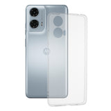 Husa pentru Motorola Moto G24 Power, Techsuit Clear Silicone, transparenta