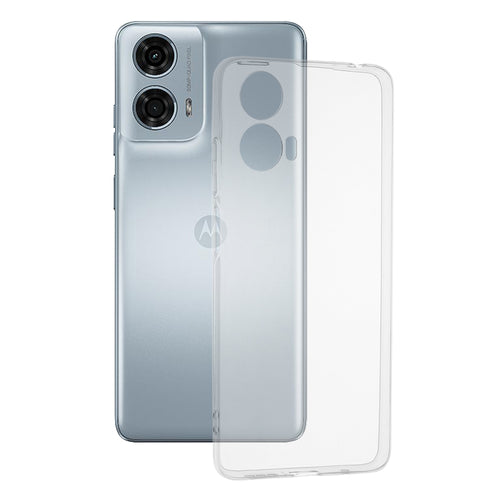 Husa pentru Motorola Moto G24 Power, Techsuit Clear Silicone, transparenta