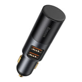 Incarcator auto Baseus Share Together (Ccbt-D0G/C00034800817-Z1), Cigarette Lighter Expansion, 2xUSB-A, QC 3.0 120W, gri