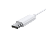 Baseus Casti Stereo Encok C17 (NGCR010002), cu Wire, Type-C, Microfon, 1.1m, Alb