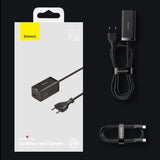 Incarcator wireless Baseus GaN3 Pro (CCGP040101), 2xUSB-C, PD 65W, 2xUSB-A, 5A, cu Cable Type-C to Type-C, negru