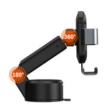 Suport auto Baseus Tank (Suyl-TK01), Gravity Grip pentru Bord, Parbriz, negru
