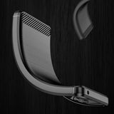 Husa pentru Samsung Galaxy A13 4G, Techsuit Carbon Silicone, albastru