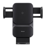Suport auto Baseus cu Wireless Charging Wisdom Alignment (CGZX000001), pentru Grila ventilatie, 15W, negru