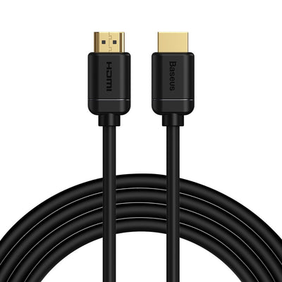 Cablu audio Baseus Video Cable (Cakgq-C01), HDMI to HDMI, High Definition, 4K@60Hz, 3m, negru