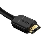 Cablu audio Baseus Video Cable (Cakgq-C01), HDMI to HDMI, High Definition, 4K@60Hz, 3m, negru