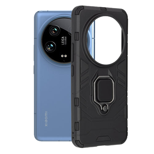 Husa pentru Xiaomi 14 Ultra, Techsuit Silicone Shield, negru