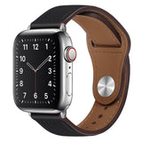 Curea pentru Apple Watch 6 44mm, Techsuit Watchband (W033) pentru MEN, negru
