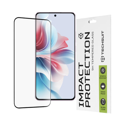 Folie de protectie pentru OPPO Reno11 F, Techsuit 111D Full Cover / Full Glue Glass
