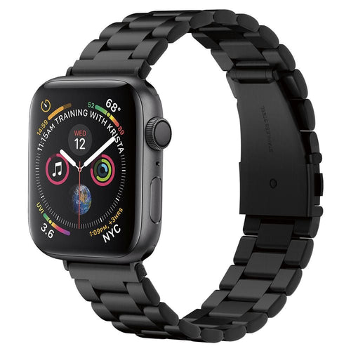 Curea pentru Apple Watch 6 44mm, Spigen Modern Fit (062MP25403), negru